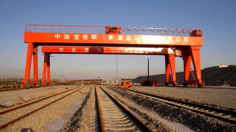 Container Yard Rail Mounted Mobile Gantry Crane Crane