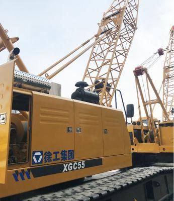 Lifting Machinery 55 Ton Crawler Crane XGC55 with Factory Price