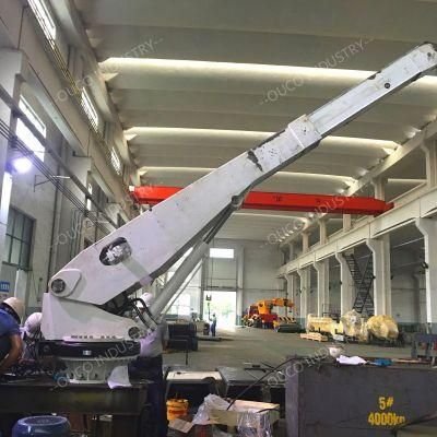 Ouco Customized 1t4m Yacht Crane with Beautiful Design and Affordable Price