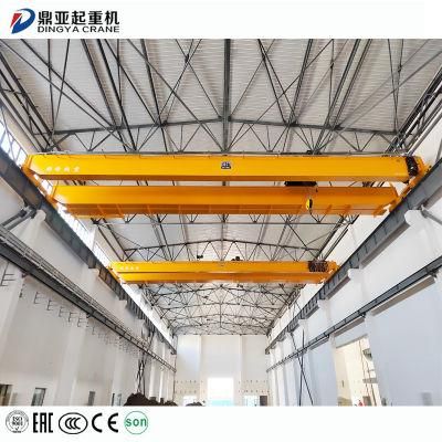 Dingya Hezvy Duty Lh 10t 20t 30t Electric Double Girder Bridge Crane Price