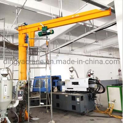 Dy Customized 200kg 500kg 1ton 2ton 3ton 4ton 5ton 6ton 10ton with Wireless Remote Control Electric Chain Hoist Jib Crane