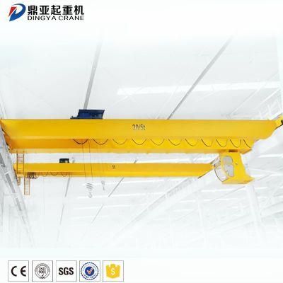 Dy Frequency Conversion Euro Single Girder Overhead Crane 50 Ton