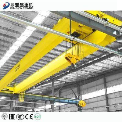 Dy 10ton Electric Double Girder Bridge Crane Overhead Price