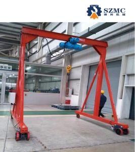 Portable 3 Ton Small Mini Mobile Gantry Crane for Homes and Industry