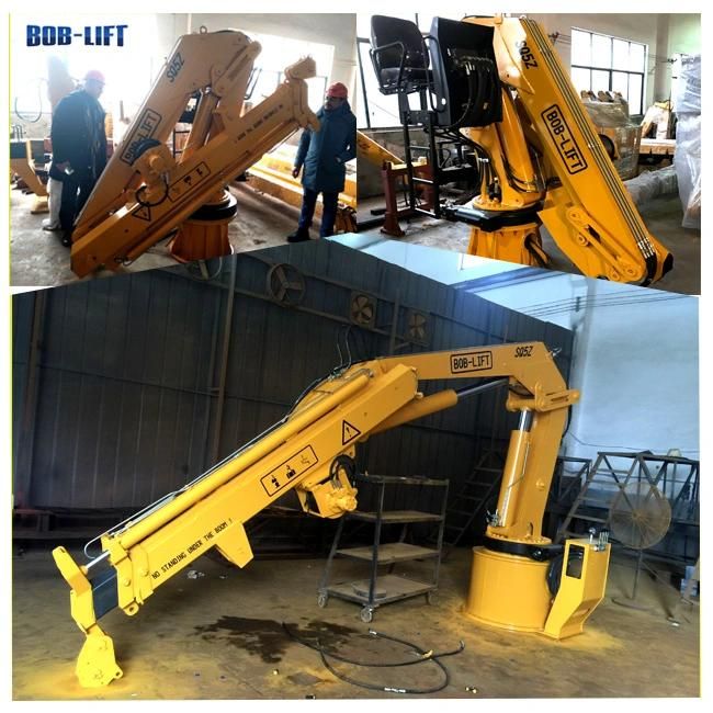 5 Ton Hydraulic Marine Folding Crane for Tug Boat