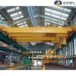 Magnetic Crane for Steel Coil Scrap Bar Pipe Handling Lifting Magnet Overhead Crane Bridge Crane with Electromagnetic Chuck