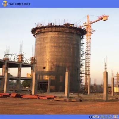 Ce 16ton Tower Crane Inverter Control Construction Site Use Tower Crane