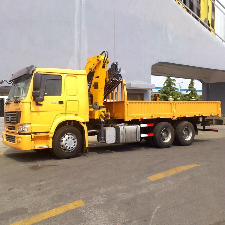 12ton Truck Mounted Crane with Folded Boom Sq12zk3q
