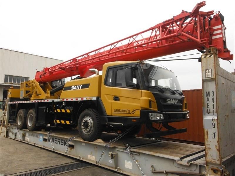 Cheaper Price China Brand New Stc250c5 25 Ton Mobile Truck Crane Sale in Dubai