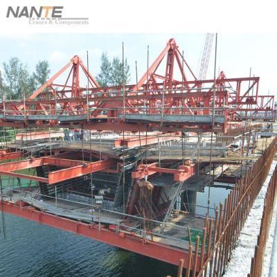 160ton Underslung Form Travller for High-Speed Railway Bridge Construction