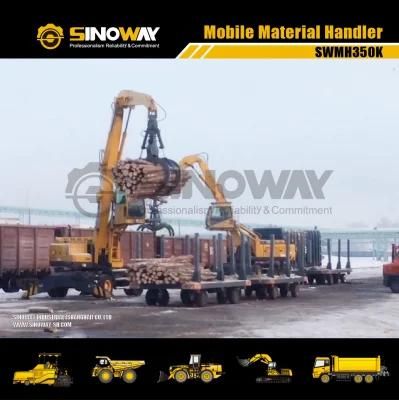 Excavator Crane Small Log Loader Crane for Sale