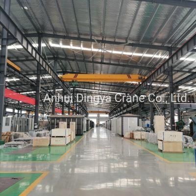 Warehouse Steel Structure 10ton Lda Type Single Beam Overhead Crane for Sale