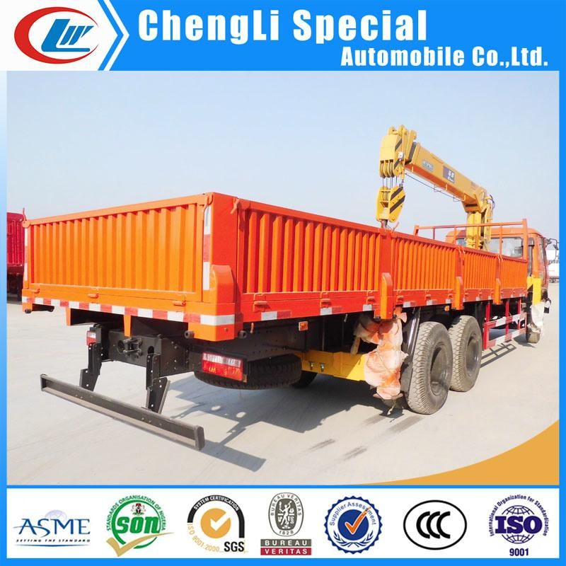 HOWO Truck Mounted Crane with 8tons to 14tons Telescopic Arm
