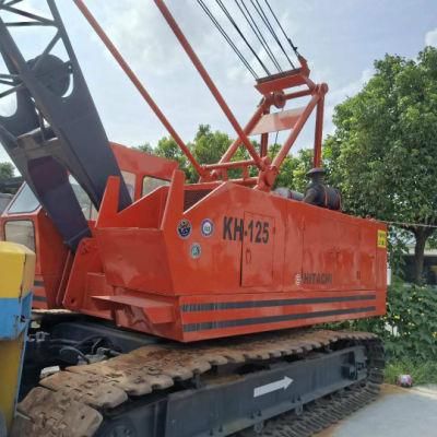 Used Hitachi Kh-125 35ton Crawler Crane in Good Condition