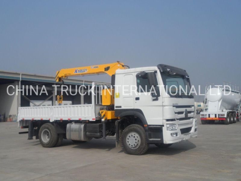 Low Price Sinotruk HOWO Truck Mounted Crane for Sale