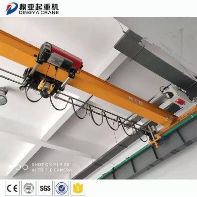 Dy Factory Electric Single Beam Overhead Bridge Crane 8ton