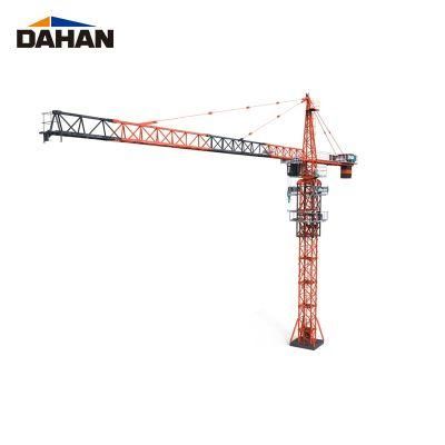 The 8-Ton Tower Cap Tower Crane CE SGS Used on The Construction Site Made in China