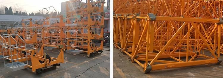 Qtz50 (5008) Tower Crane with 1.5*1.5*2.2 Mast Sections