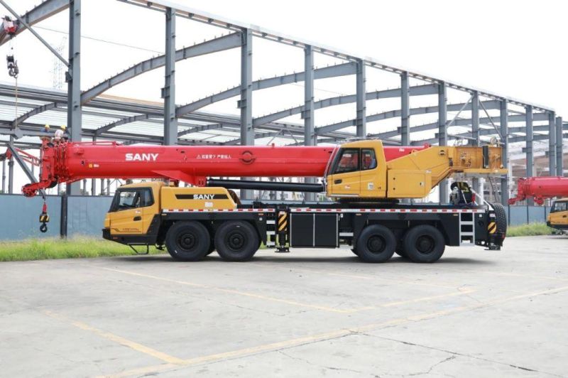 Sani 80t 76.5m Lifting Height Hydraulic Mobile Truck Cranes Stc800e