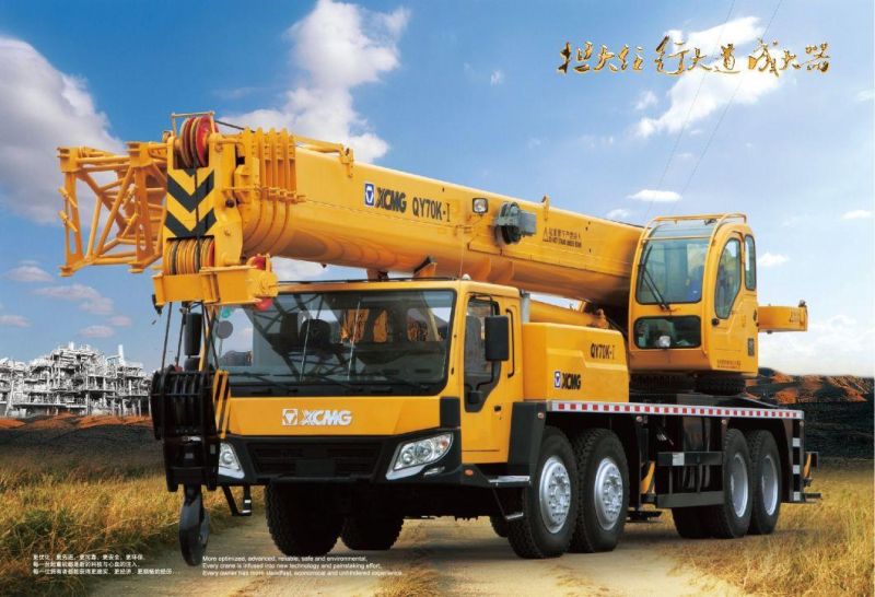 Top Crane Qy70K-I Truck Crane with Hydraulic Pilot Control