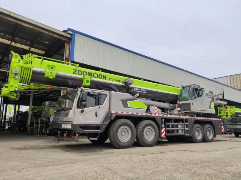Zoomlion Truck Crane 110 Ton 4 Alex Truck Crane Ztc1100r653 Mobile Crane