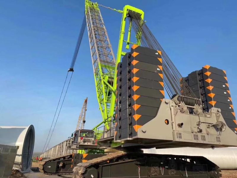 Zoomlion 180 Ton Lattice Boom Mobile Crawler Crane with 83m Main Boom Length