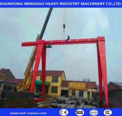 Wide Selection 5t -32t Electric Hoist Single Girder Gantry Crane for Your Best Choose