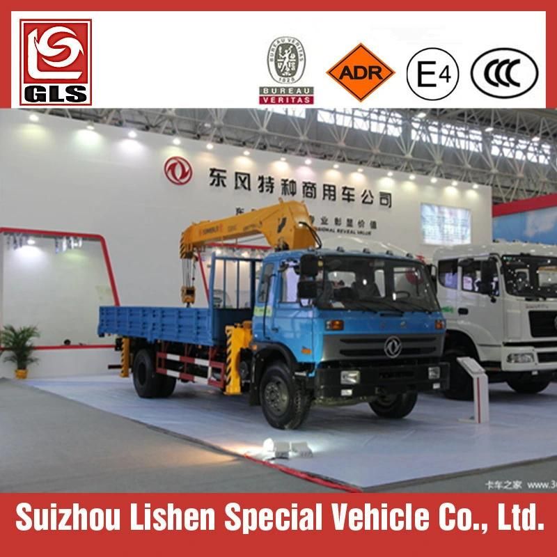 Cargo Truck with Mounted Crane for Sale