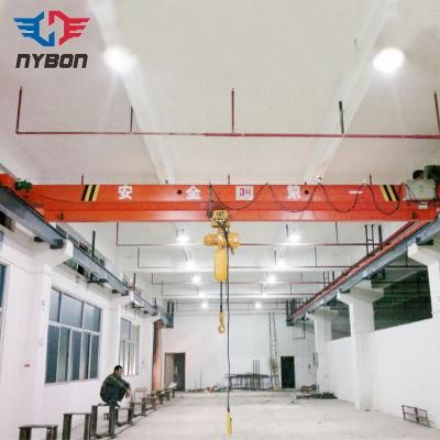 Warehouse Single Girder Travelling on Railway Electric Beam Crane