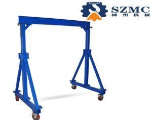 Mini Mobile Gantry Crane with Electric Hoist Outdoor
