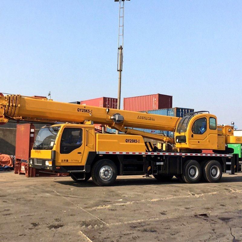 China 25ton Truck Crane Qy25K5d Qy25K5l Mobile Crane for Sale