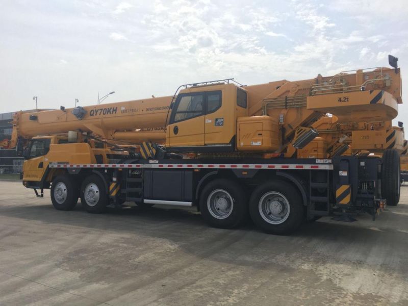 Lifting Height 62.5m 70 Ton Hydraulic Truck Crane (QY70KH)