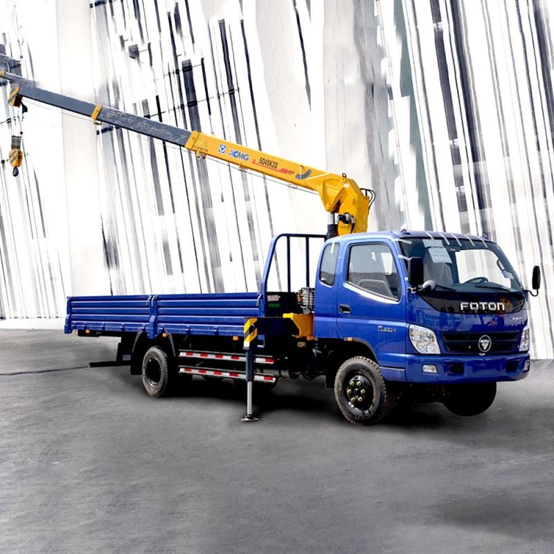 Small Truck Mounted Crane 3 Ton Mini Crane for Sale