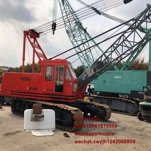 Kh180 Hitachi Kh180 Crawler Cranes with 50ton Lifting