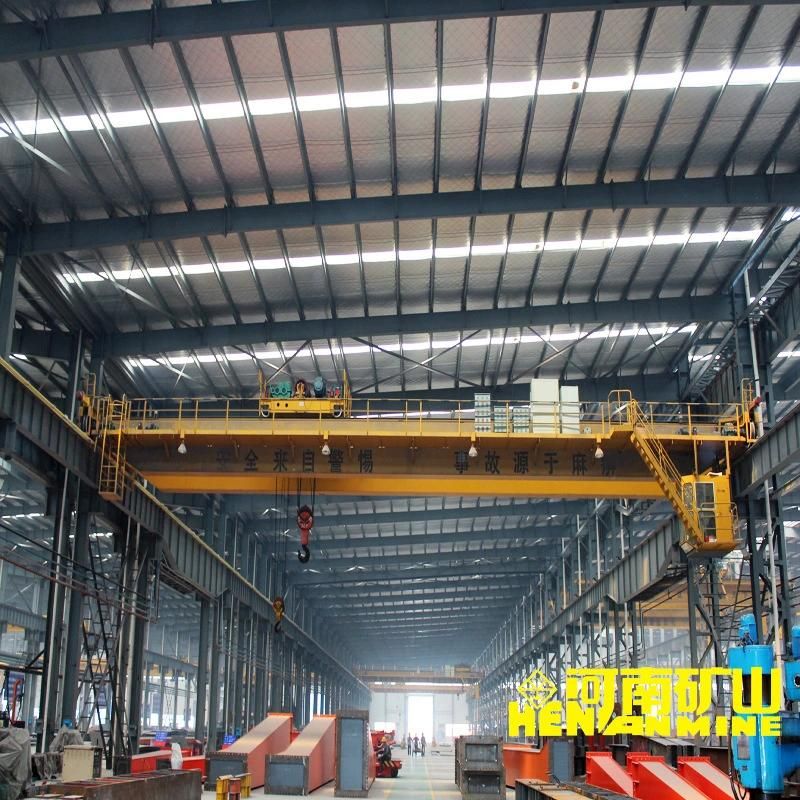 Electrical Industrial Overhead Double Beam Overhead Crane for Warehouse