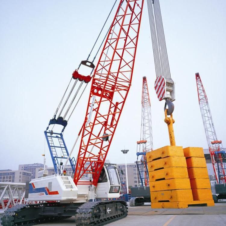 Lifting Machinery 75t Crawler Crane with Online Support