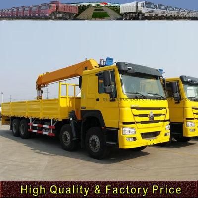 HOWO 6X4 10 Tons Truck Mounted Crane, Truck Crane, Truck with Crane Factory
