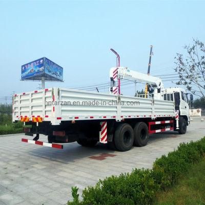 Dongfeng 6X4 Vehicle Mounted Crane 10t 4 Section
