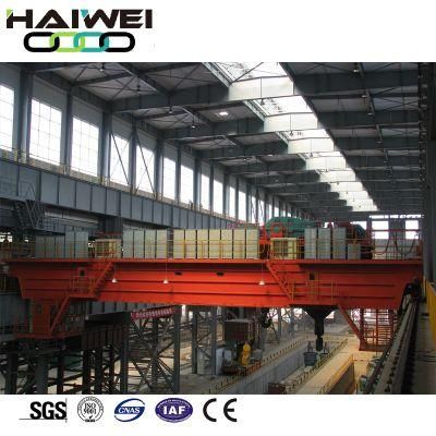 Double Girder Open Winch Overhead Crane for Heavy Duty Workshop