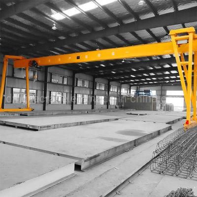 Dingya Outdoor Euro Single Girder 1 Ton Mh Gantry Crane