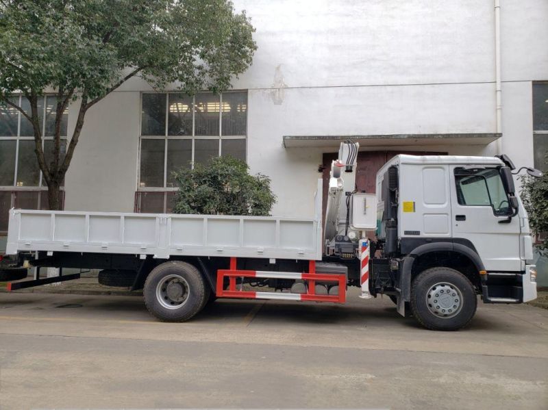HOWO 6X4 10tons Truck Mounted Crane Telescopic Boom Lifting Machine