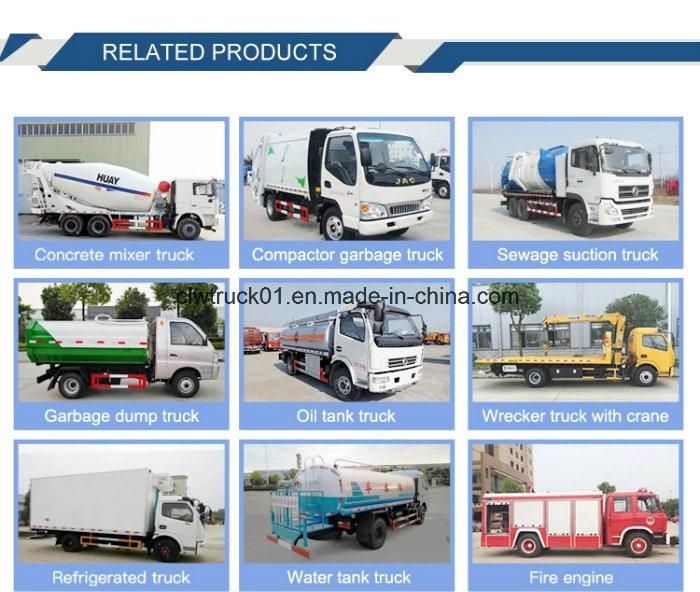 I′suzu HOWO Foton 3ton/5ton/8ton Mobile Truck Mounted Crane for Construction