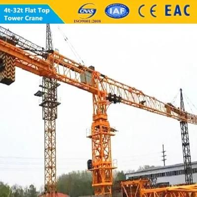 18t Self-Erecting Topless Tower Crane Flattop Construction Building