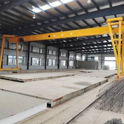 Euro Type 10 Ton 8m Warehouse Single Beam Gantry Crane