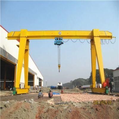 Electric Hoist Type Single Girder Gantry Crane Overhead Crane Outdoor