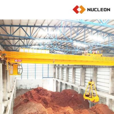 Nucleon 5 Ton Double Beam Electric Winch Crane with Hydraulic Grab