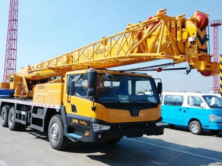 Crane Truck Telescopic Boom 25tons 42m Arm Truck Crane Qy25K-II