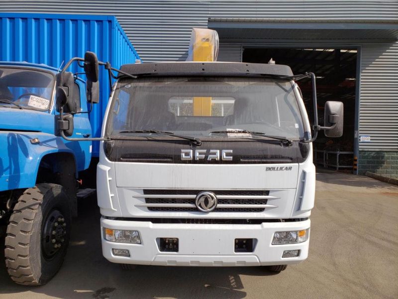 3tons Dongfeng 4X2 Truck with Mobile Cranes Heavy Duty Crane Truck Mounted Straight Telescoping Boom Crane