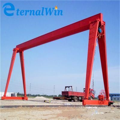 500 Ton Used Prices Calculation 16 Ton Single Girder Plant Gantry Crane Port Crane Lifting Container Crane 40 Ton Rubber Type Gantry Crane