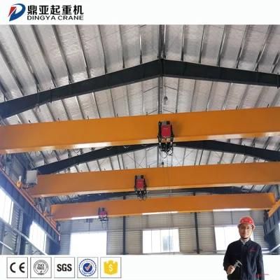 Dy Ld Lh Indoor Mute 1ton 2ton 3ton 5ton 10ton 16ton Single Double Girder Overhead Bridge Crane